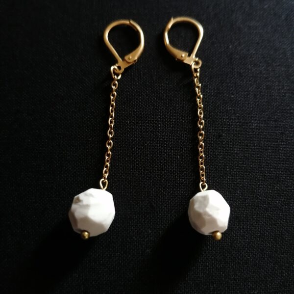 Boucles d'oreilles - Lune